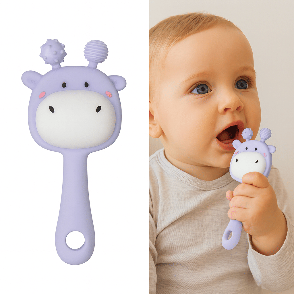     			BCD Silicone Teether ( 2 pcs )
