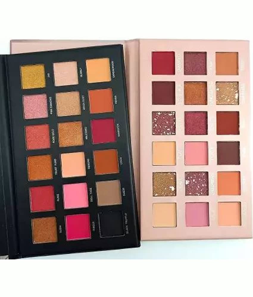 BLUSHIS Beauty Dark and Nude Multicolor Highly Pigmented Eyeshadow Palette Combo Set 36 Shades - Makeup - Eyes | Buy online on ZillyBuy