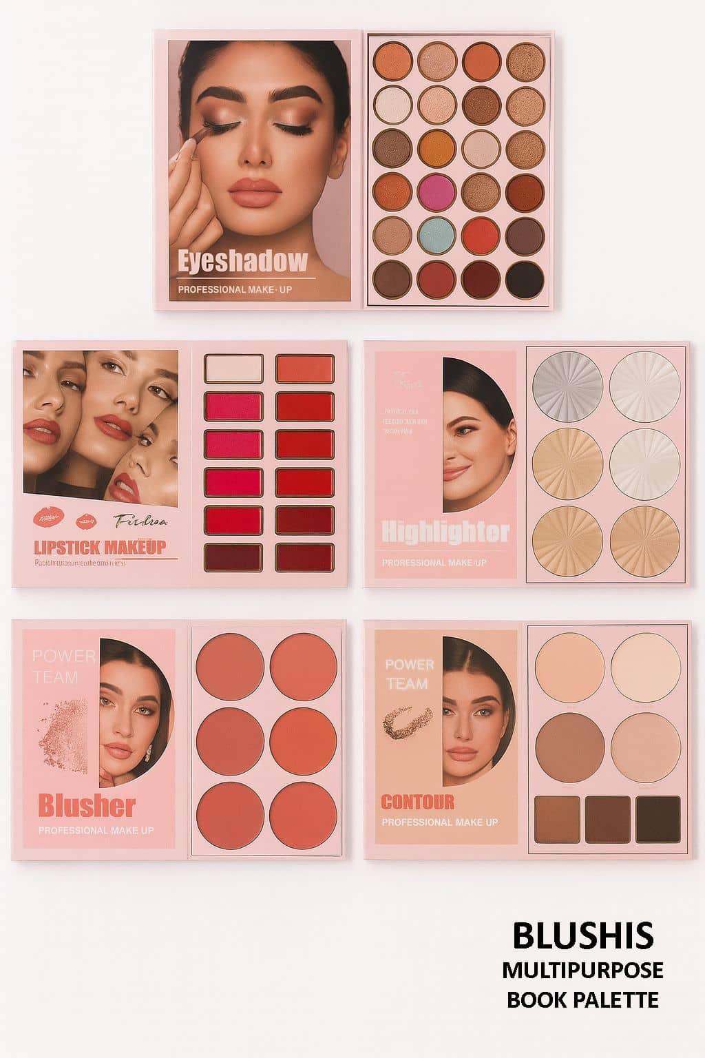BLUSHIS Multi Powder Eye Shadow 300 - Makeup - Eyes | Buy online on ZillyBuy