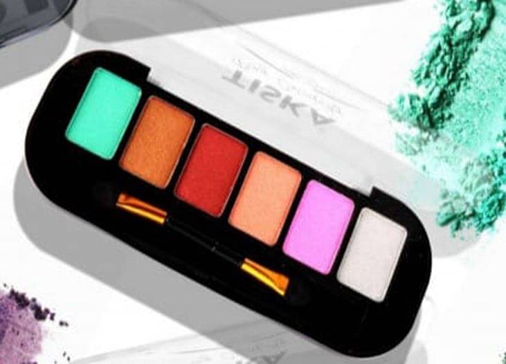 BLUSHIS 6 Color Pressed Pigmented Eyeshadow Palette     			BLUSHIS 6 Color Pressed Pigmented Eyeshadow Palette