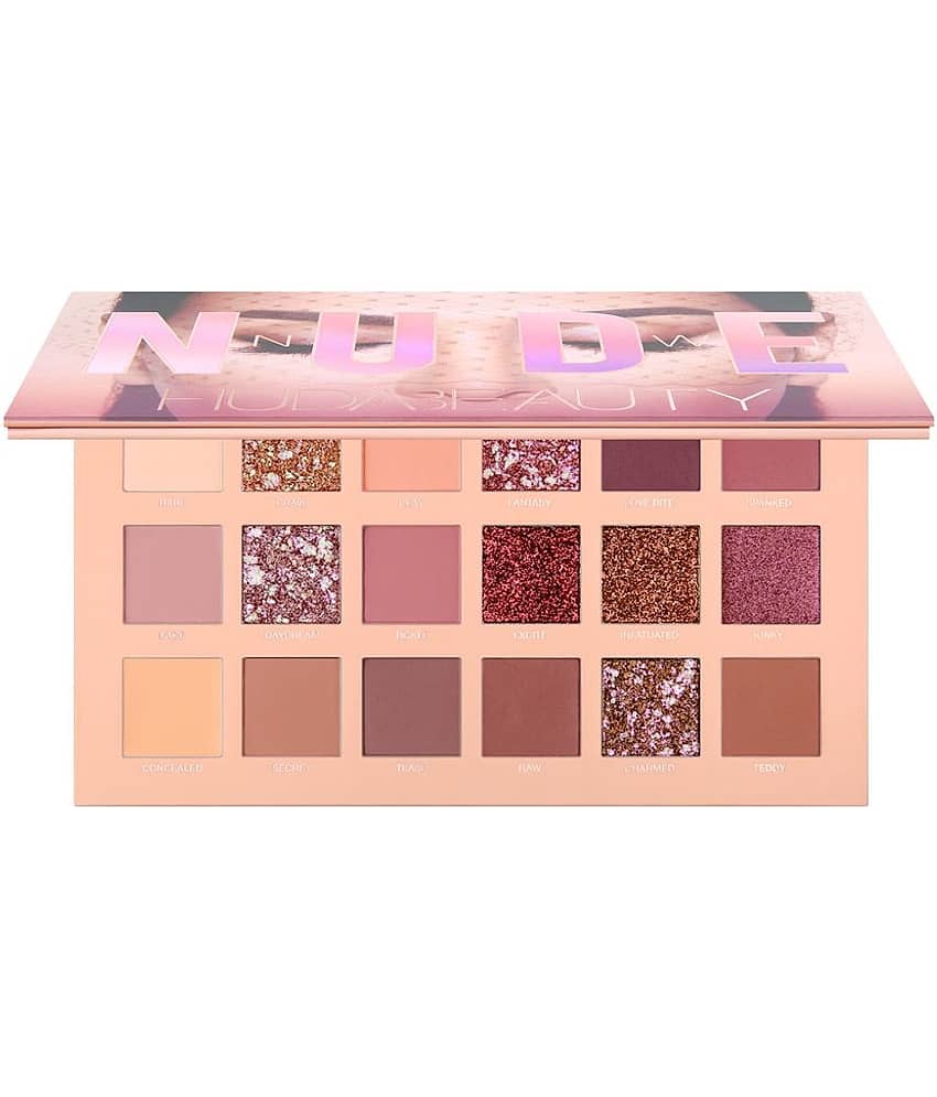 BLUSHIS Nude Eyeshadow Palette 18 shades Multicolor Matte & Shimmery Finish - Makeup - Eyes | Buy online on ZillyBuy