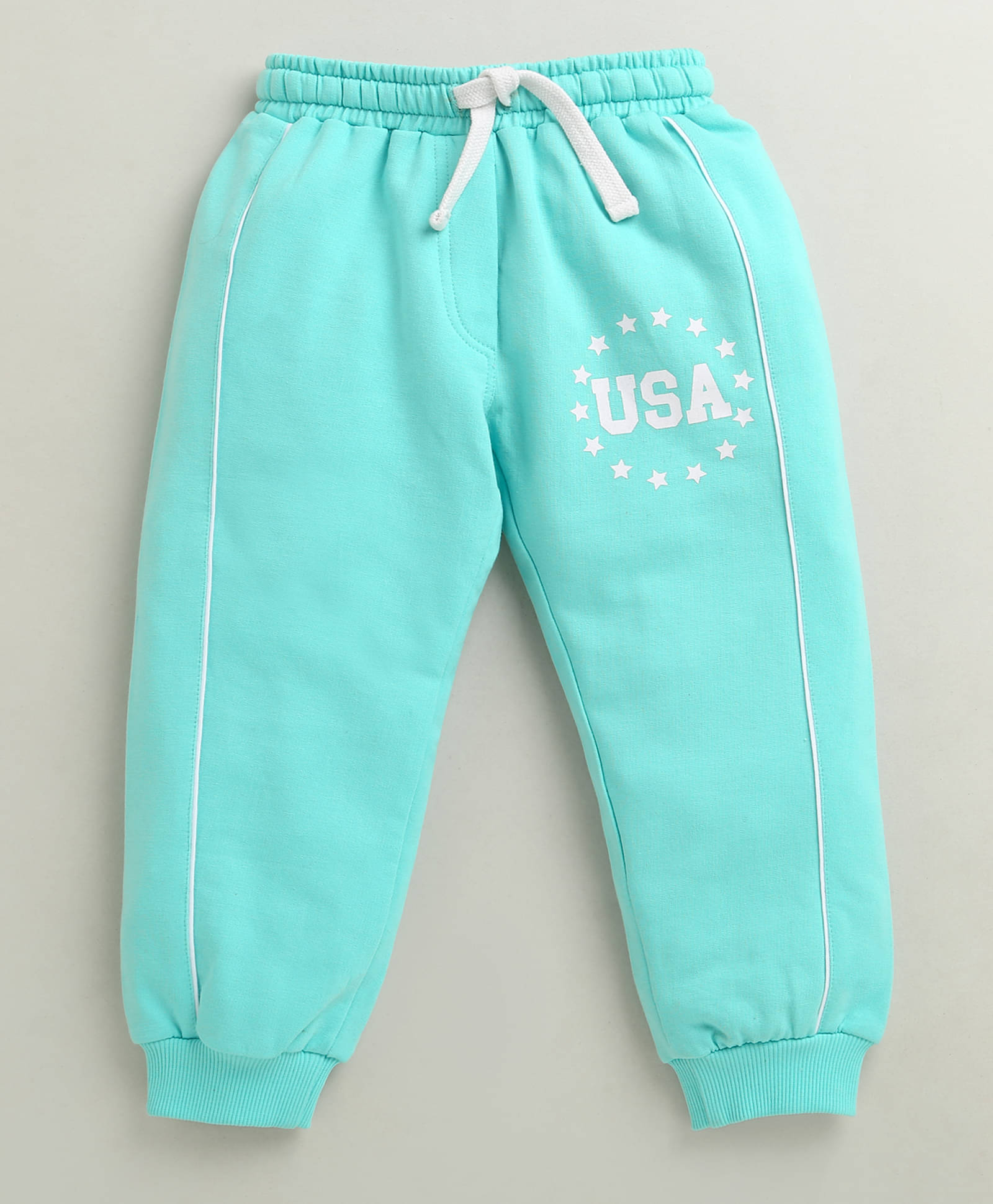    			BUMZEE Pack of 1 Girls 100% Cotton Joggers ( Colors )