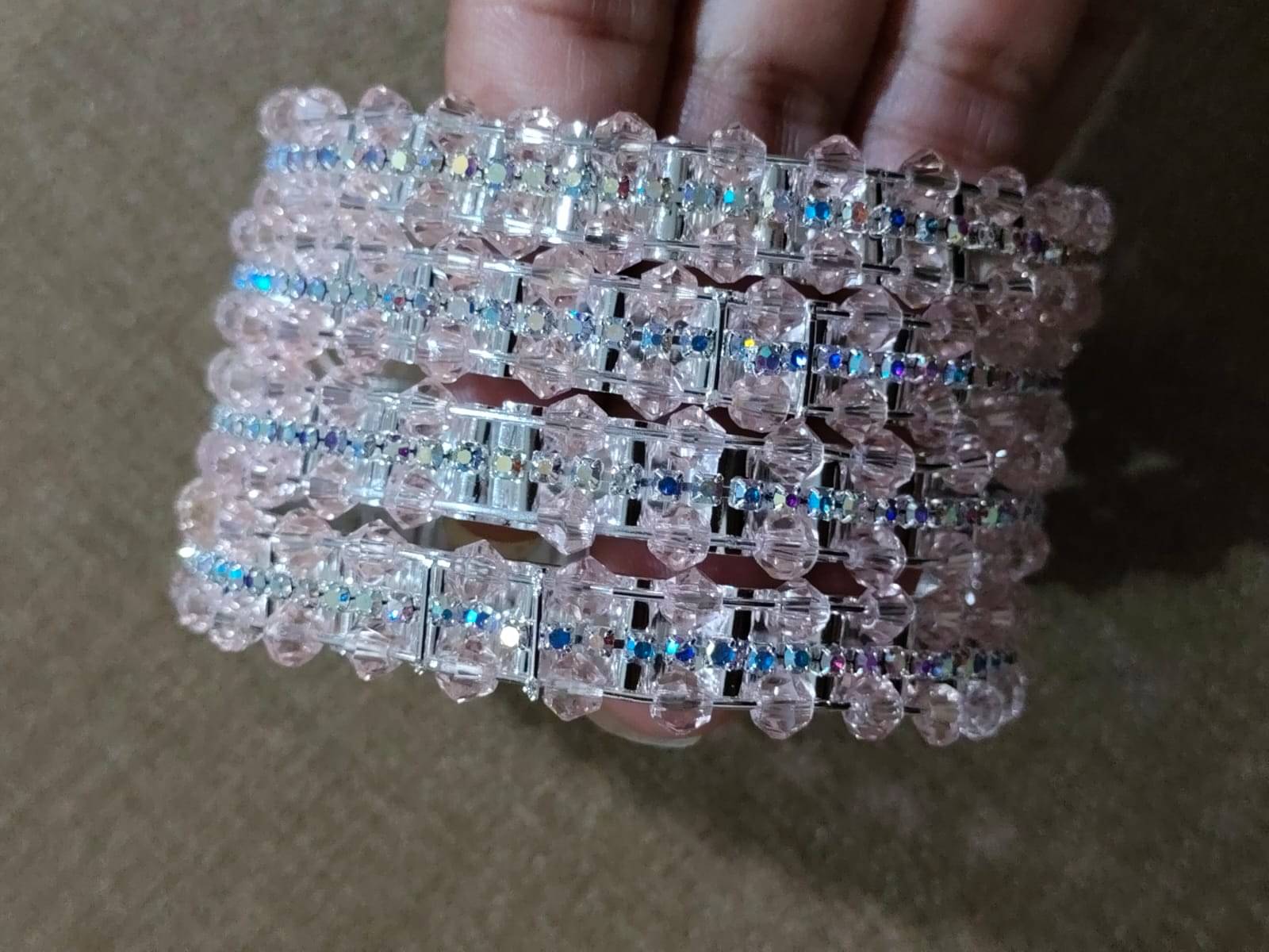 Bangles & Bracelets Pink Bangle Set ( Pack of 4 )     			Bangles & Bracelets Pink Bangle Set ( Pack of 4 )