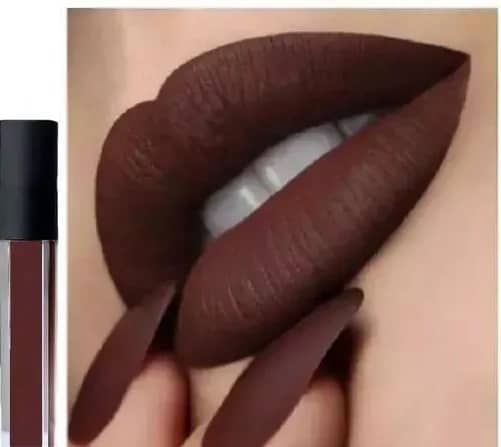 Beauty Women Brown Matte Smudge Free Liquid Lipstick ( Pack of 1 )