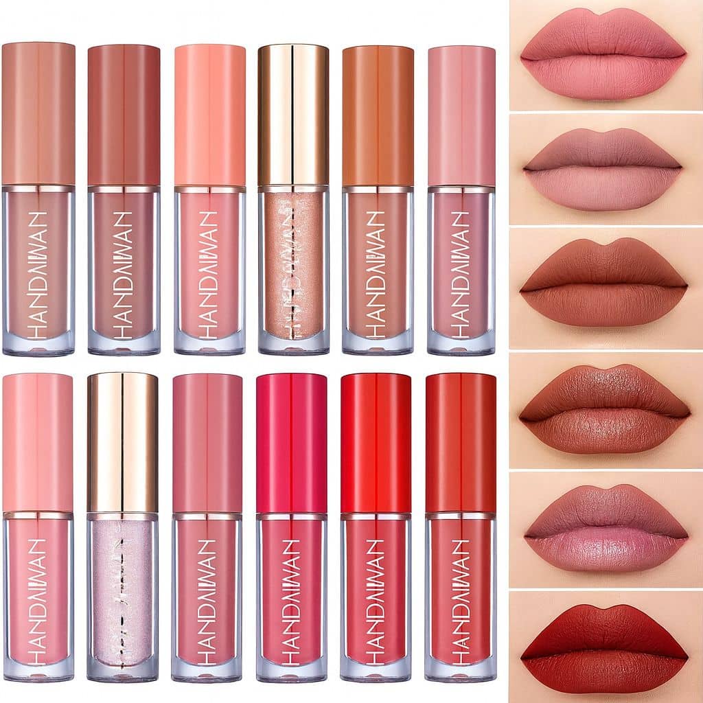 Beauty Women Multi Matte Smudge Free Liquid Lipstick ( Pack of 12 )