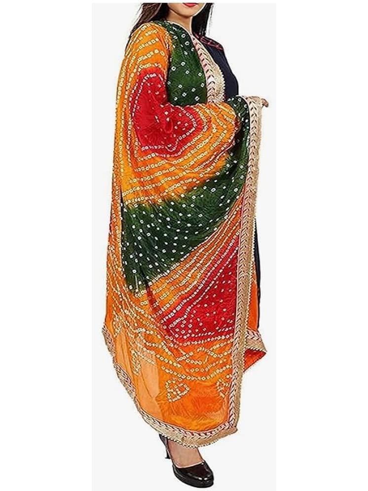 BRADLAN four lines Green Running Shoes - Main Image