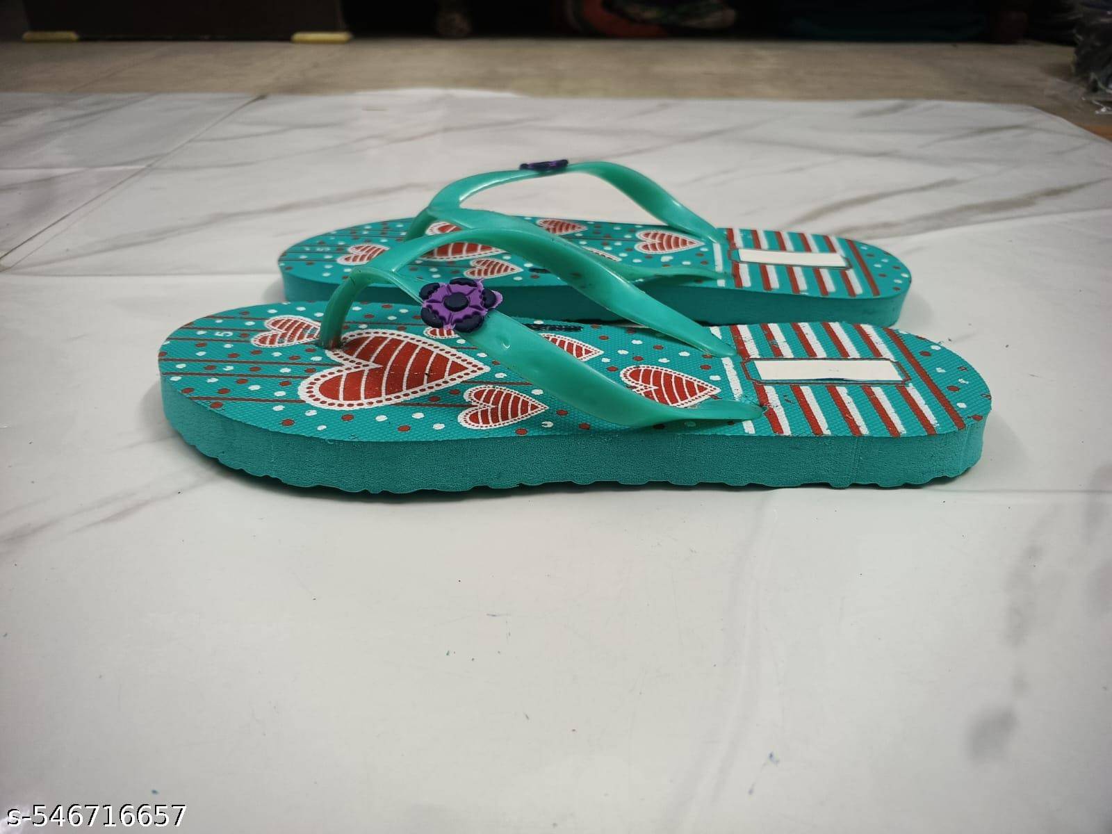     			CHINMOY Mint Green Women's Daily Slipper
