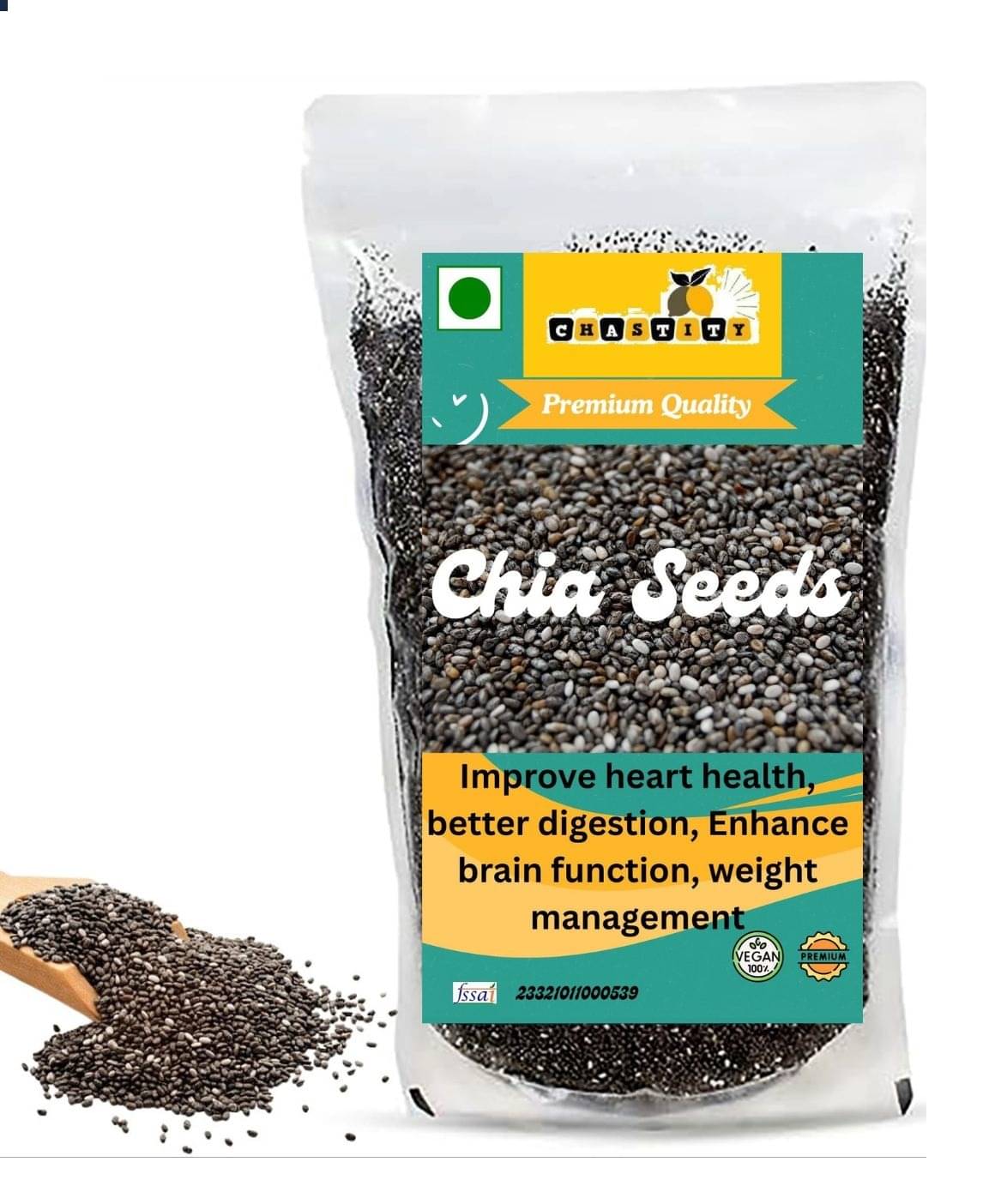     			Chastity Chia Seeds 100 g