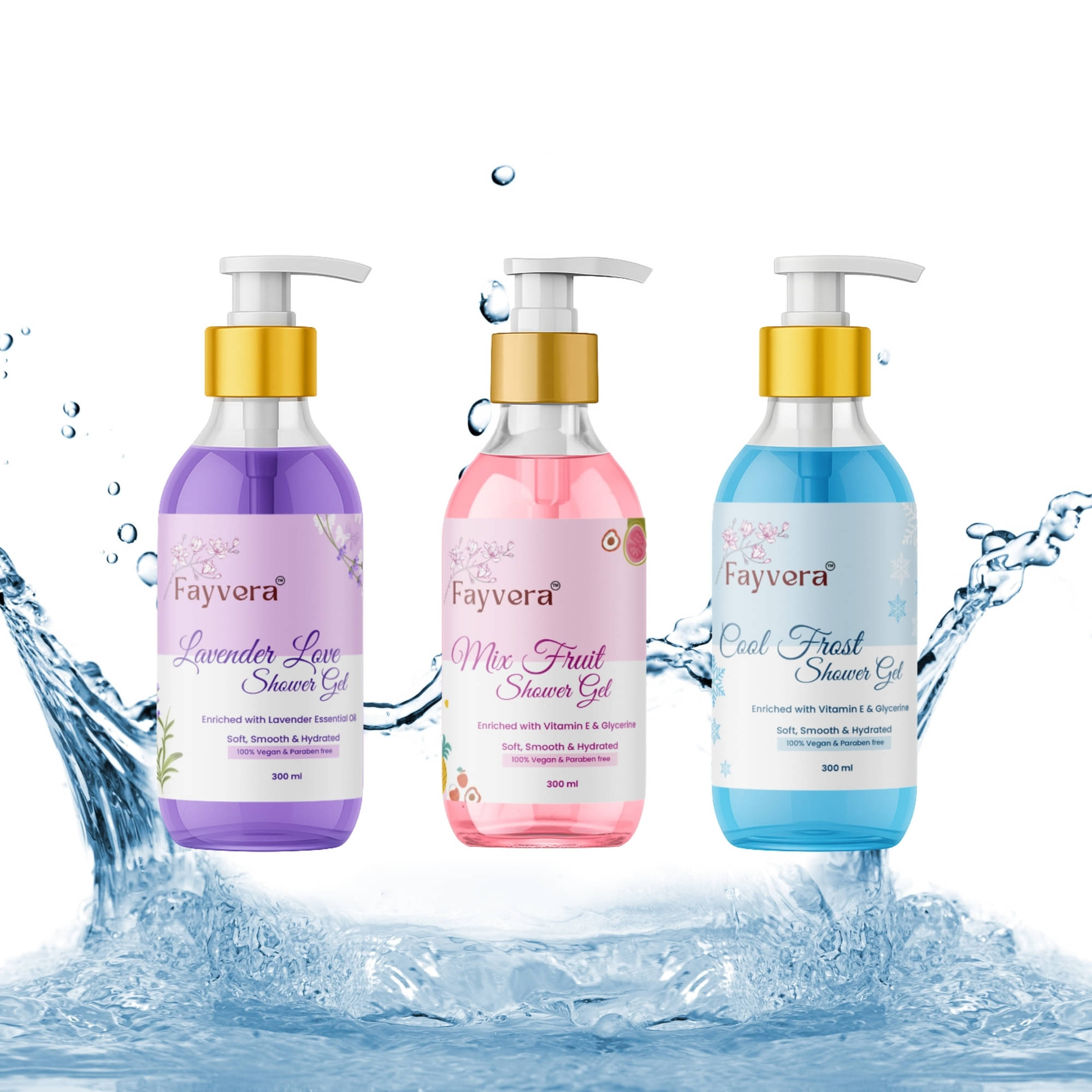 FAYVERA Gel Moisturizing Floral Body Wash FAYVERA Gel Moisturizing Floral Body Wash