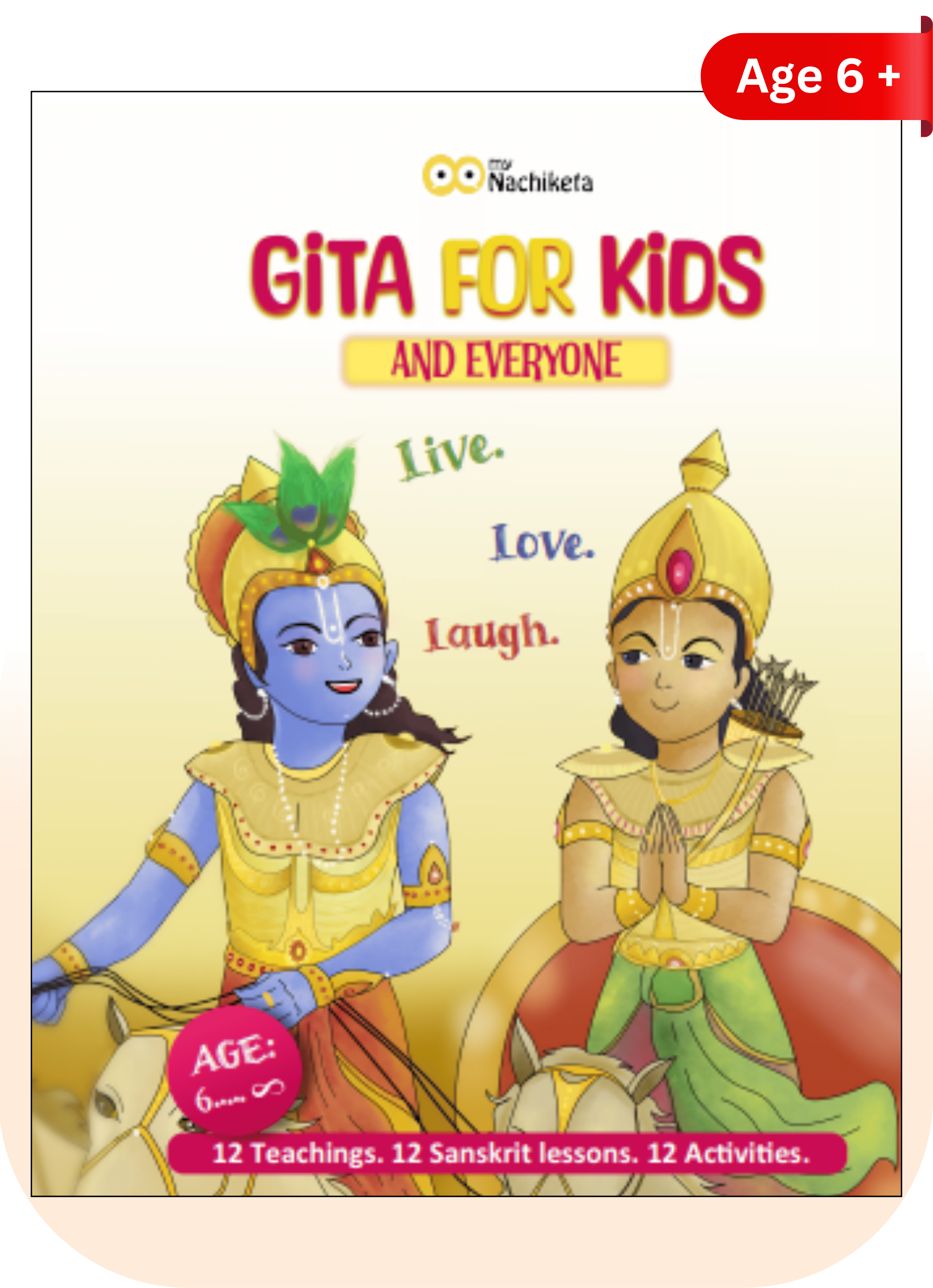     			Gita for Kids | Teachings, Sanskrit lessons and Activities | Simple and fun, for all ages (6+ years) [Paperback] Varun Aggarwal
