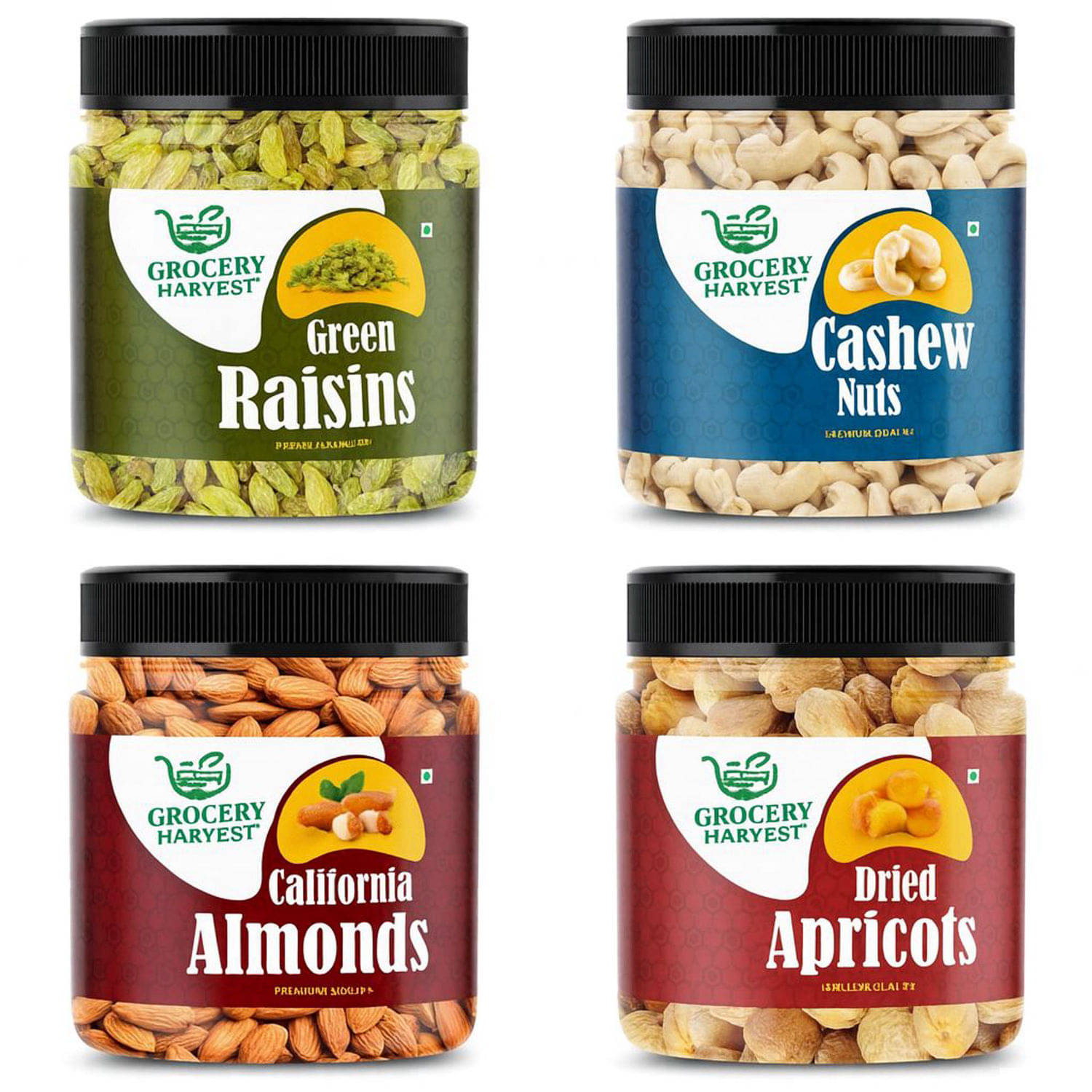     			Grocery Harvest Mixed Nuts 400 g Pack of 4