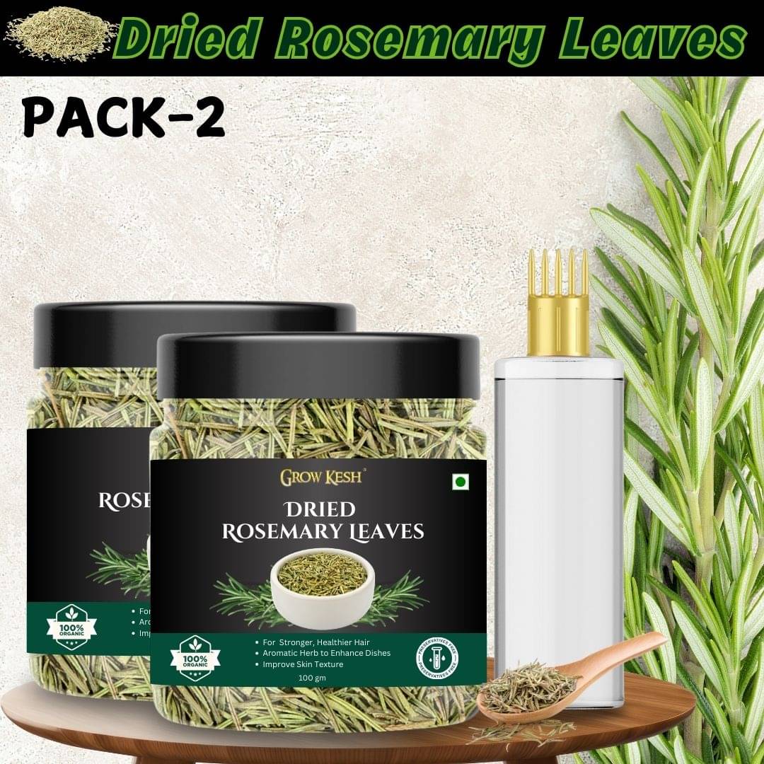 Growkesh Frizz Control Rosemary Oil 100 ml ( Pack of 2 ) Growkesh Frizz Control Rosemary Oil 100 ml ( Pack of 2 )