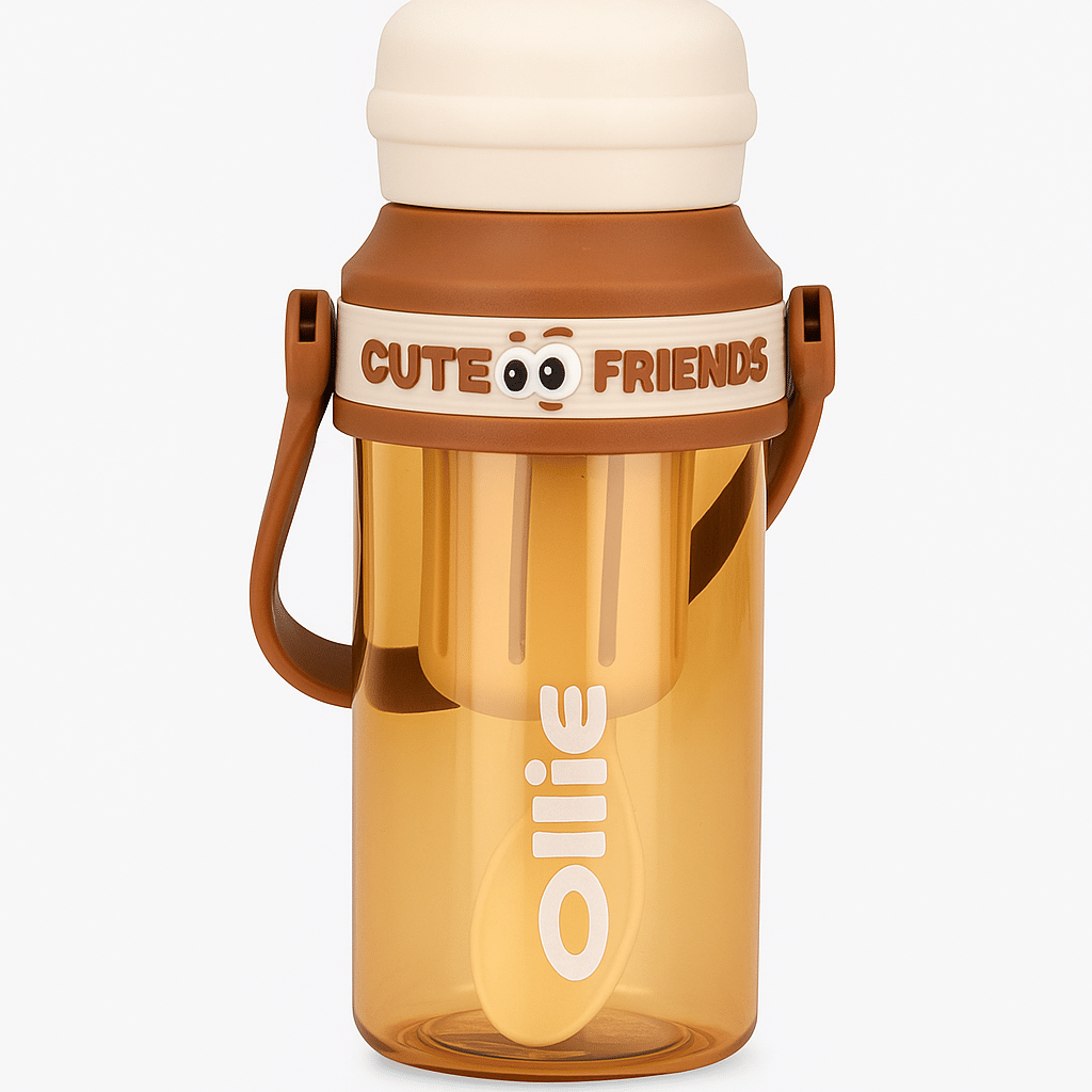 MiniFab 600 ml Plastic Sipper  (Pack of 1, Brown) Brown PET Water Bottle 600 mL ( Set of 1 )     			MiniFab 600 ml Plastic Sipper  (Pack of 1, Brown) Brown PET Water Bottle 600 mL ( Set of 1 )
