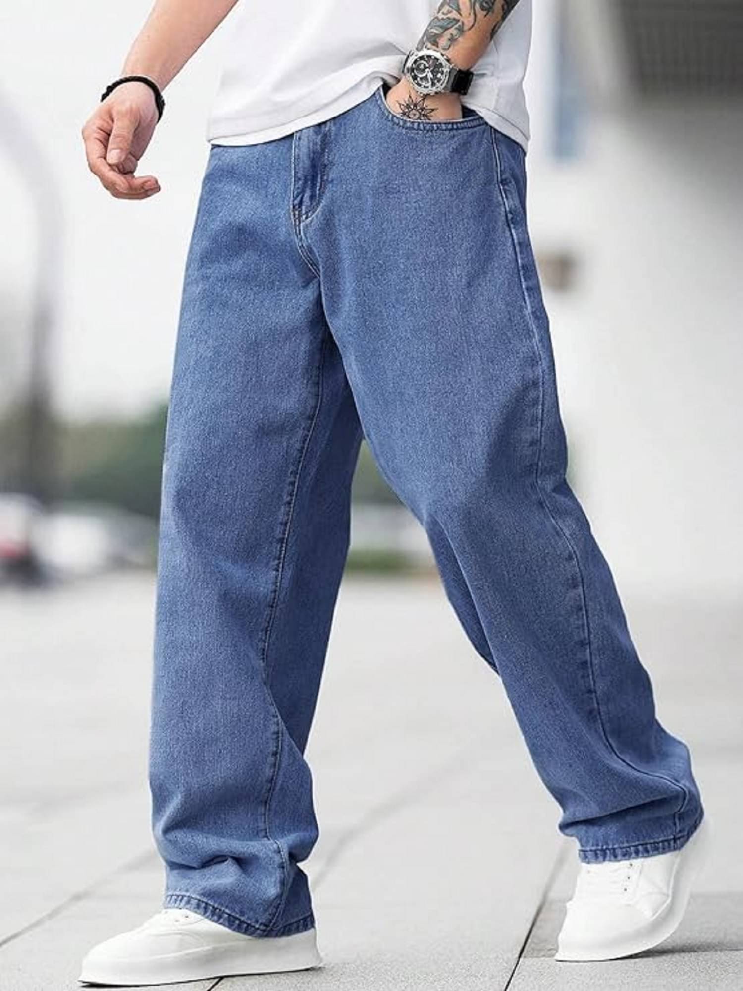     			POKHINDA Bootcut Men's Jeans - Blue ( Pack of 1 )