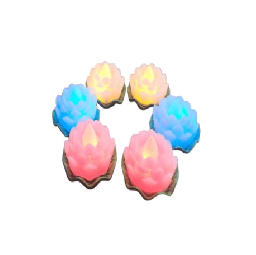     			Qin Pin - LED Candle Battery Opearted Multi ( Pack of 6 )