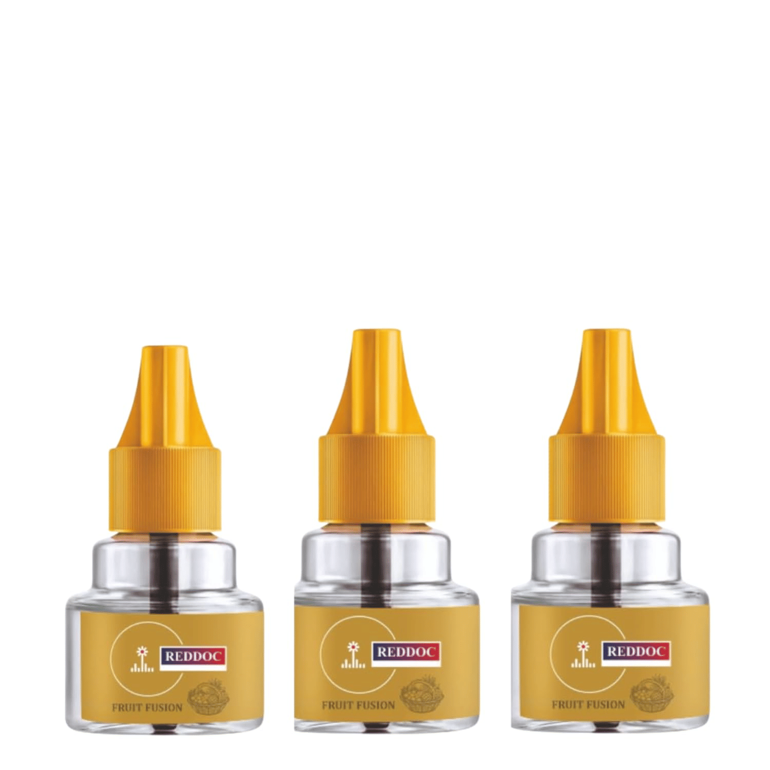     			REDDOC GOLD Herbal Mosquito Repellent Refill (Pack of 3 Refills) – Natural Liquid Protection Against Mosquitoes & Dengue | Safe & Long-Lasting GOLD Mosquito Repellent for Home & Family Use