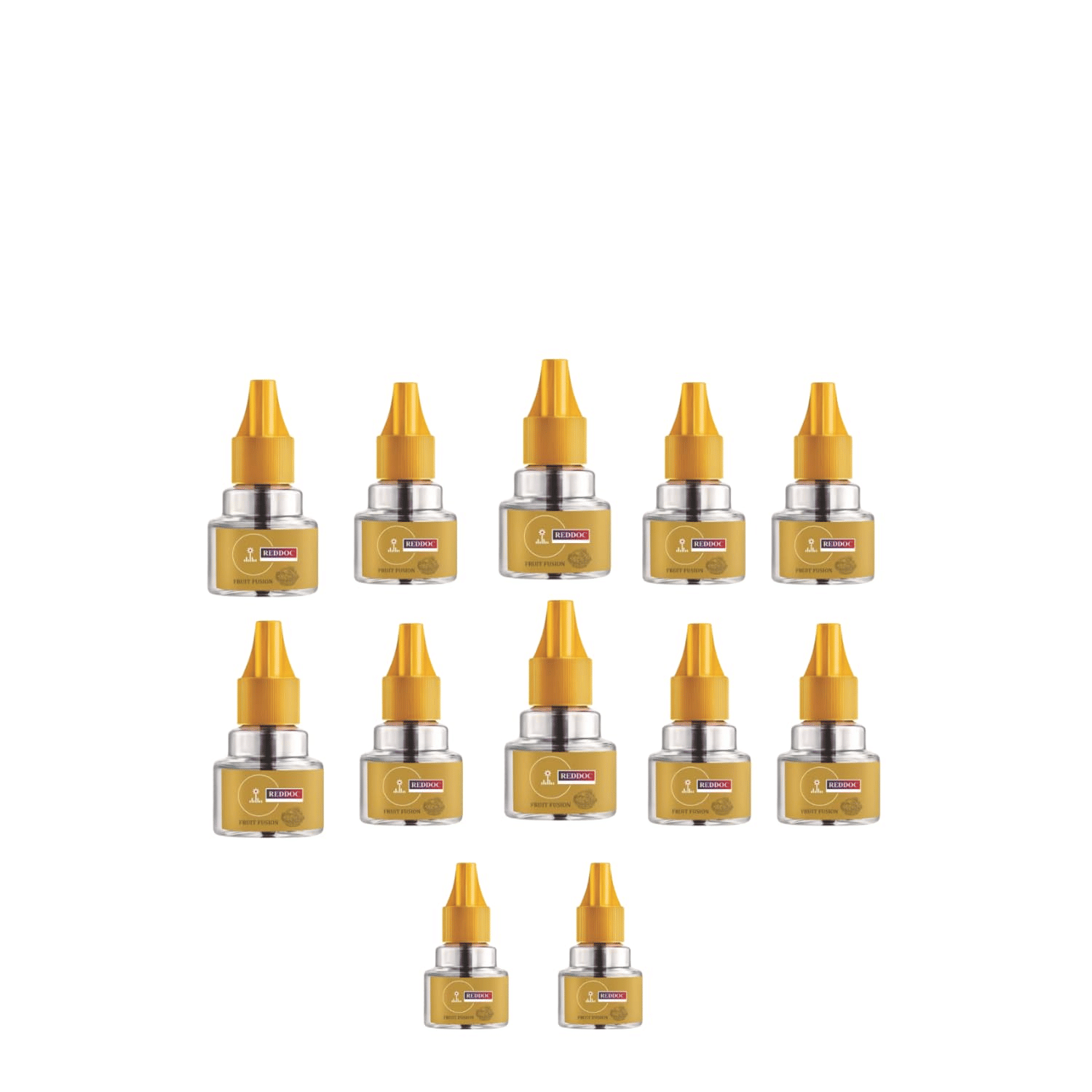     			REDDOC GOLD Herbal Mosquito Repellent Refill Pack of 15 | Natural Liquid Protection Against Dengue and Common Mosquitoes | Long Lasting Safe Herbal Solution for Home and Family | Compatible with Electric Vaporizer