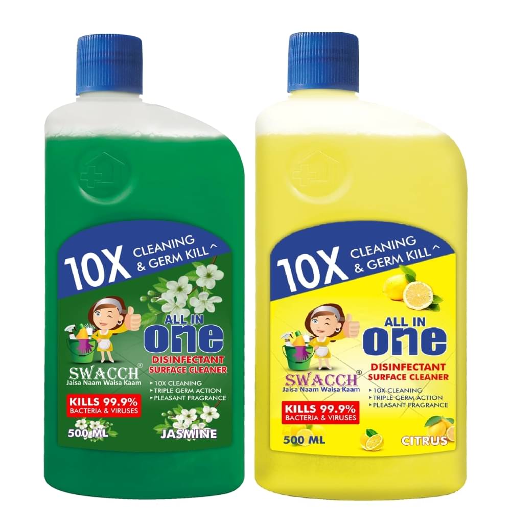     			SWACCH Floor Cleaner Jasmine & Lemon 1 L