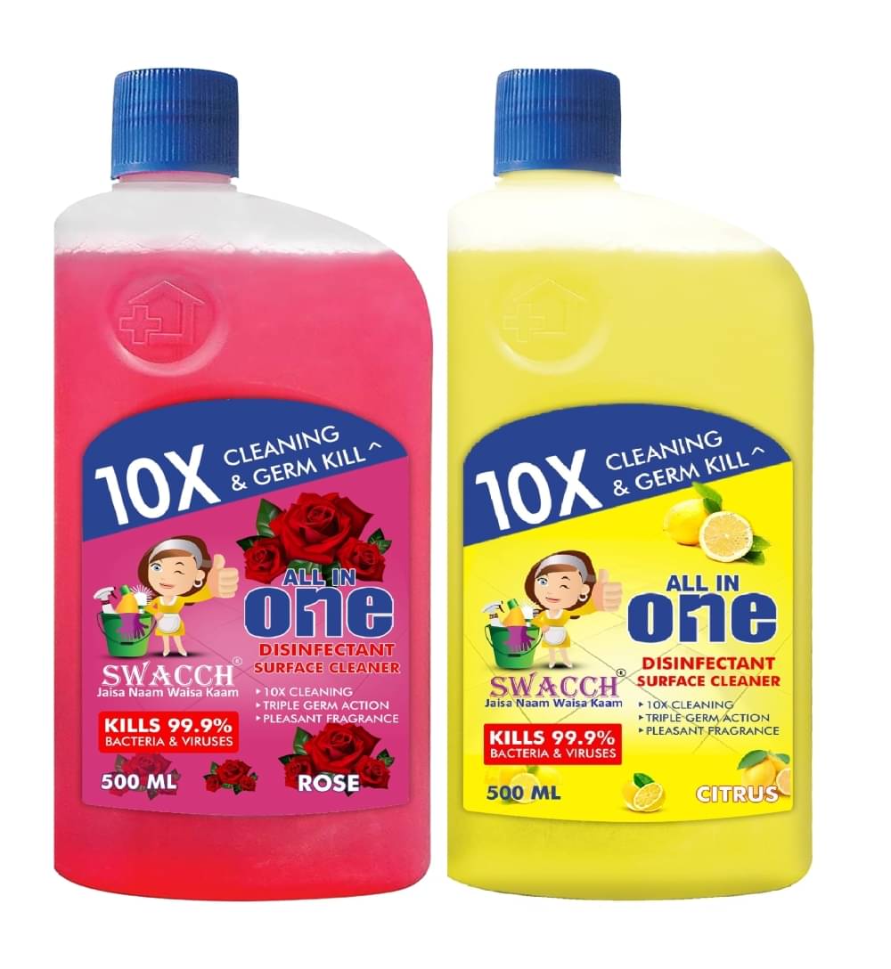    			SWACCH Floor Cleaner Rose & Lemon 1 L