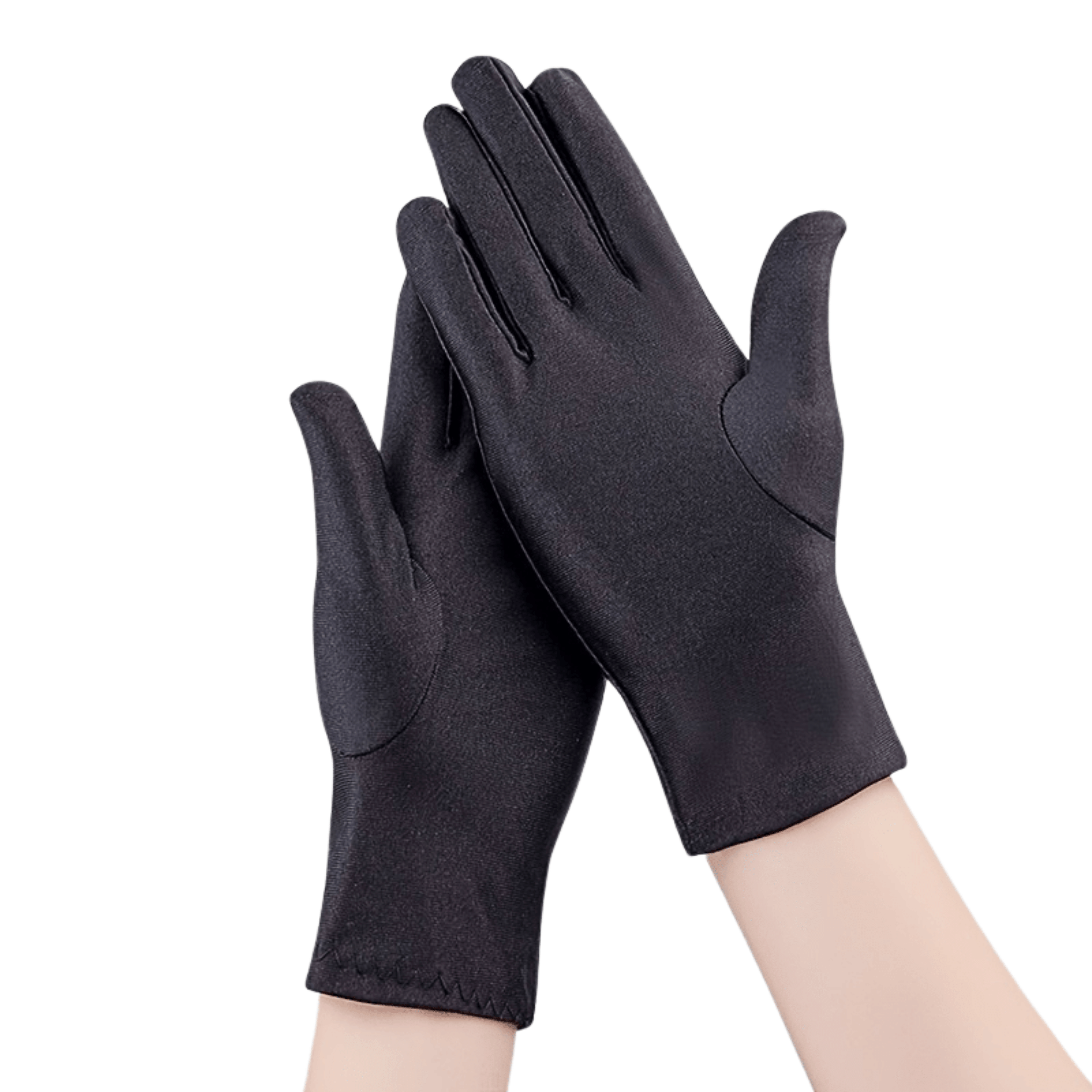     			Shopeleven Black Batting Gloves ( 1 Pair )