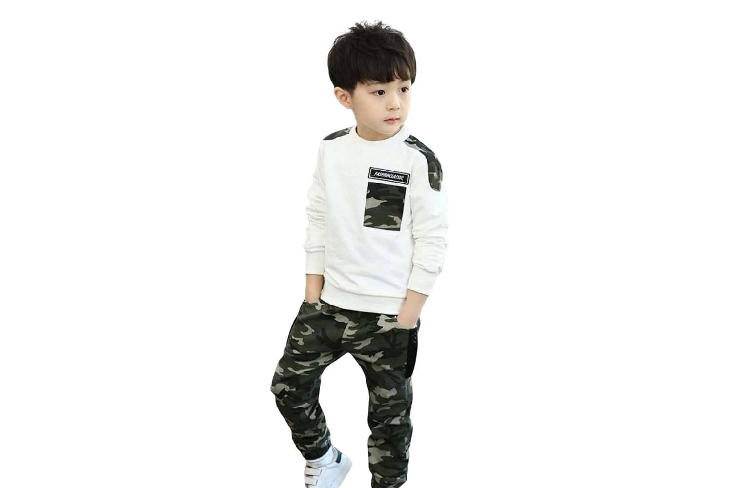     			Sky Purple Pack of 1 Unisex Cotton Blend T-Shirt & Jeans Set ( White )