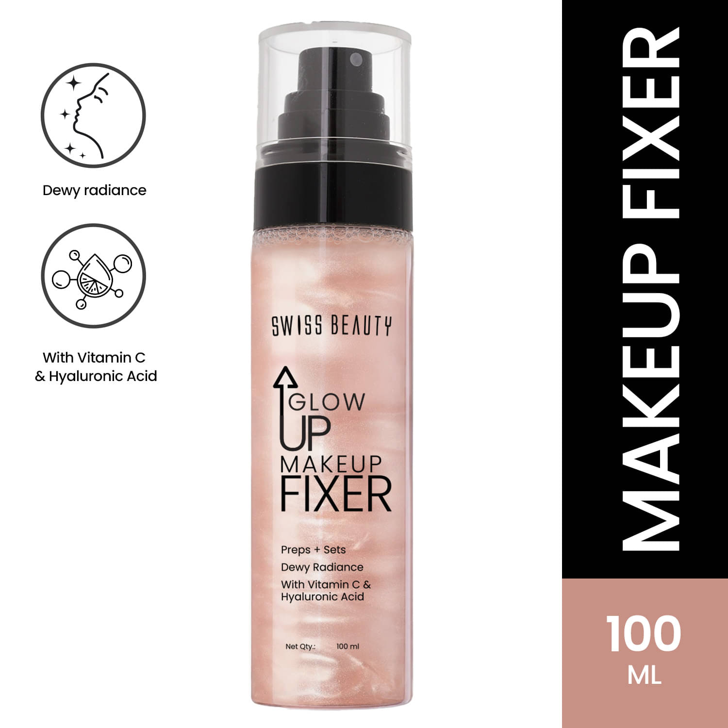 Swiss Beauty Makeup Setting Spray 100     			Swiss Beauty Makeup Setting Spray 100