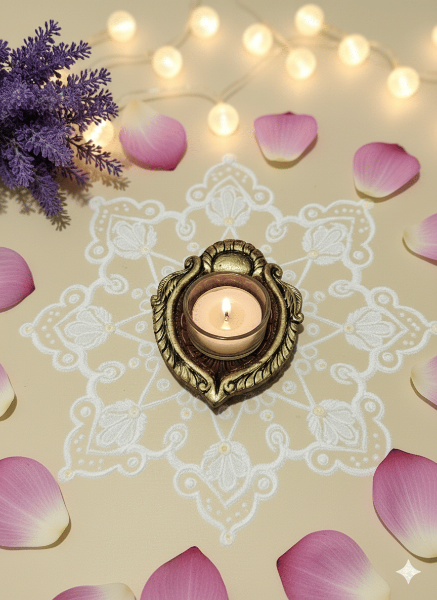 THE HANDICRAFTIAN Terracotta Table Diya - Pack of 1 THE HANDICRAFTIAN Terracotta Table Diya - Pack of 1