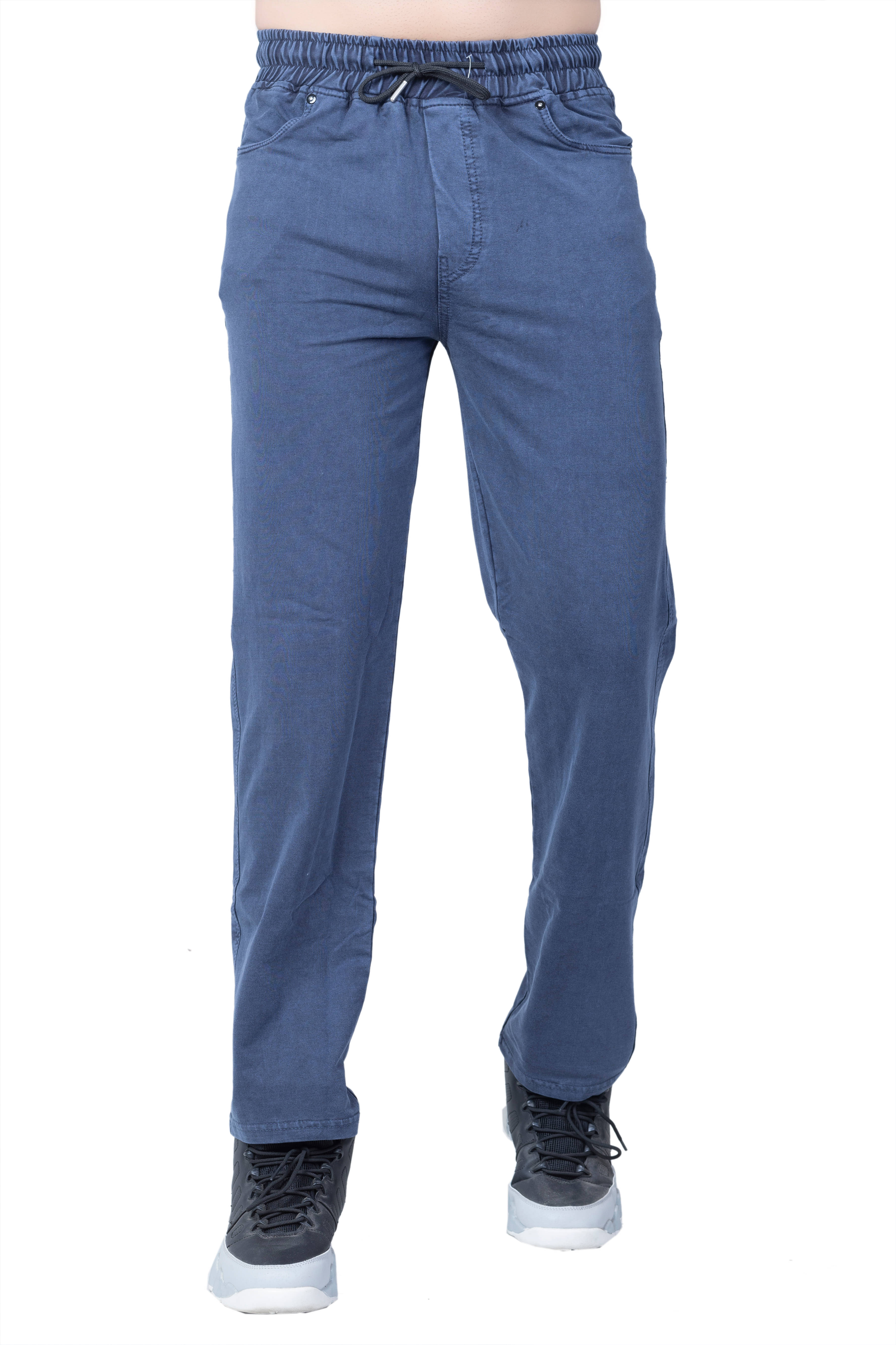     			Trend Zoid Blue Cotton Blend Men's Trackpants ( Pack of 1 )