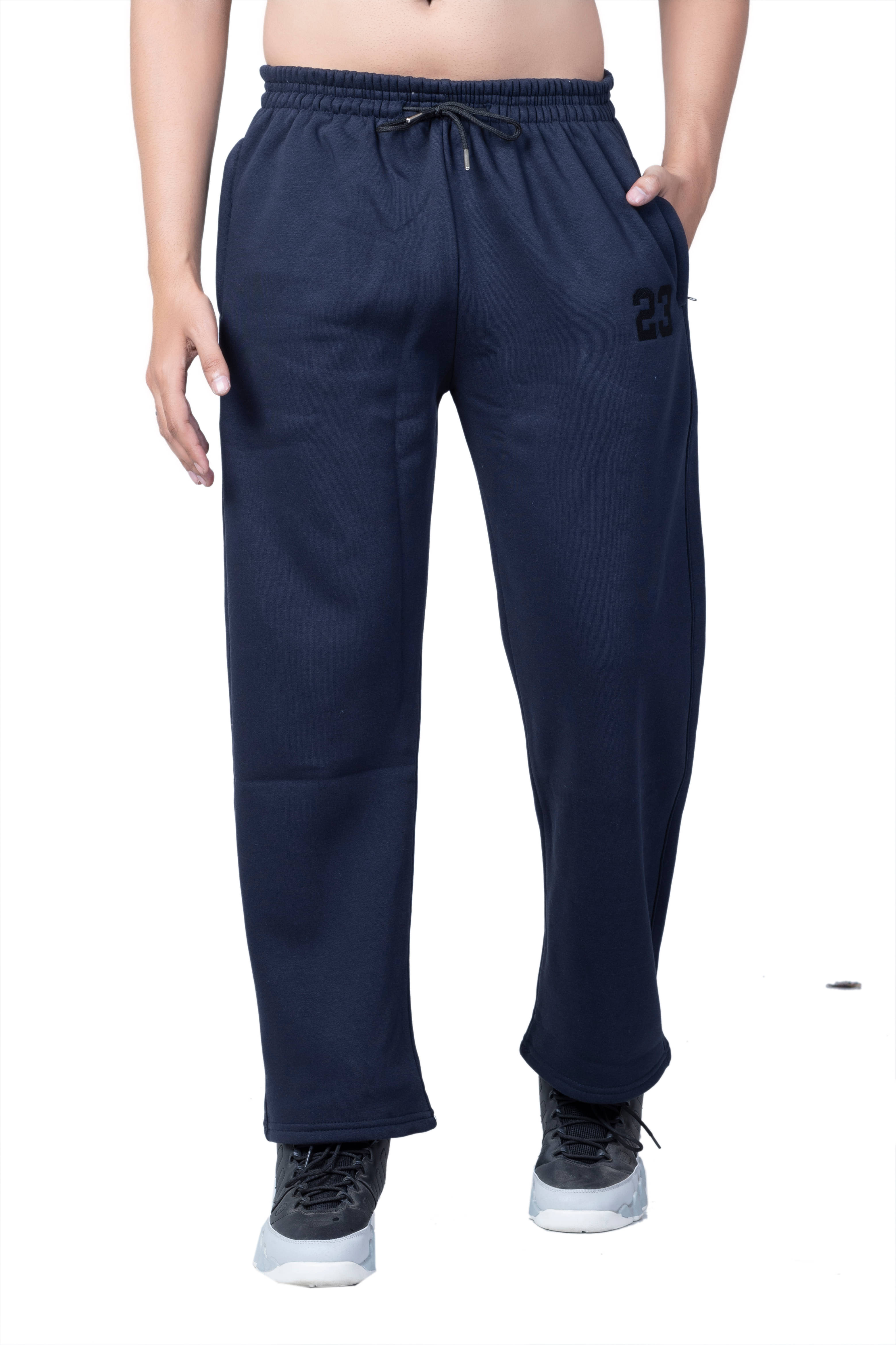     			Trend Zoid Navy Cotton Blend Men's Trackpants ( Pack of 1 )