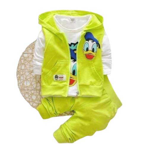     			WARSI BROTHER''S Pack of 1 Boys Cotton Blend Sweatshirt & Trackpant Set ( Green )