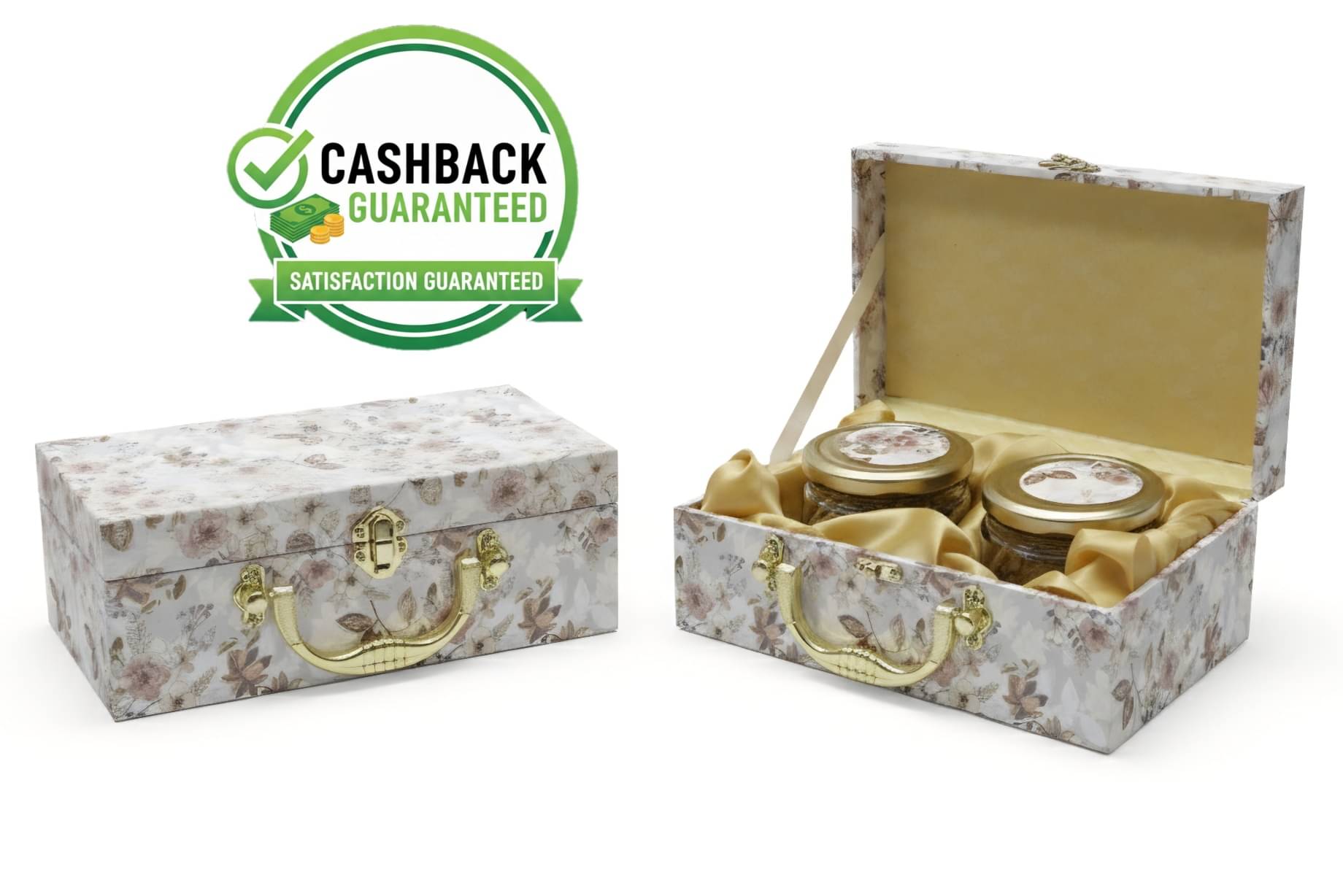     			ZeroCaps Multicolour Cardboard Decorative Box - Pack of 1