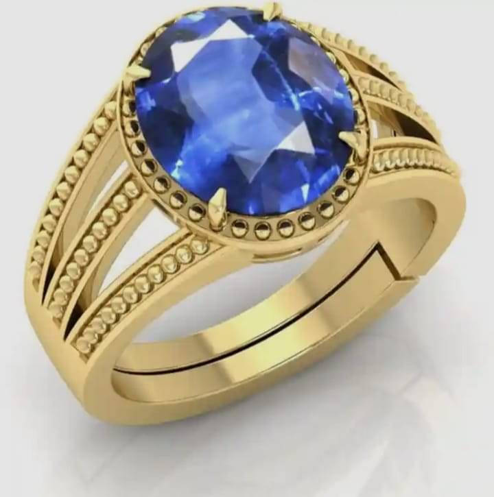     			Zircon stone gold rhodium adjustable ring