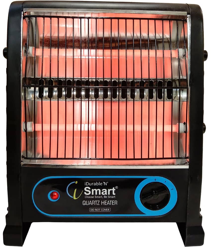 Maharaja Whiteline 1200 Lava Carbon Neo Halogen Heater Black White