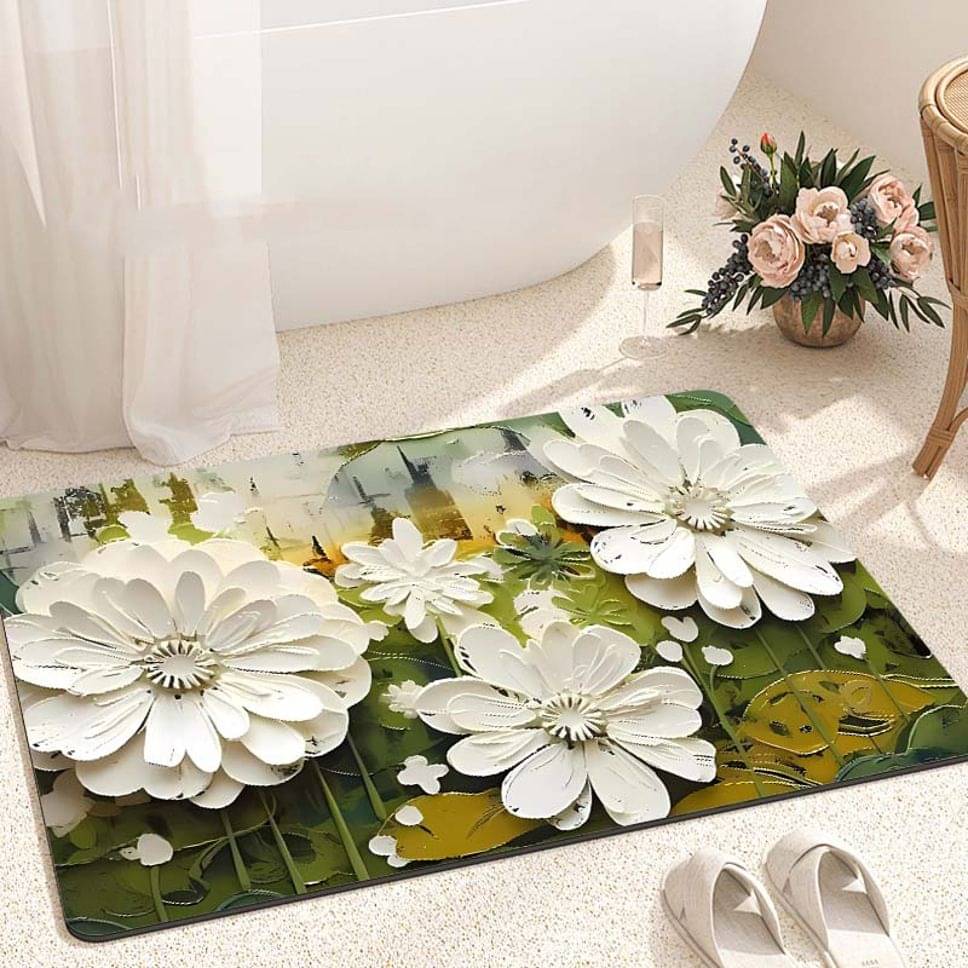 mahek accessories Anti-skid Rubber Bath Mat 40x60 cm ( Pack of 1 ) - Multi mahek accessories Anti-skid Rubber Bath Mat 40x60 cm ( Pack of 1 ) - Multi