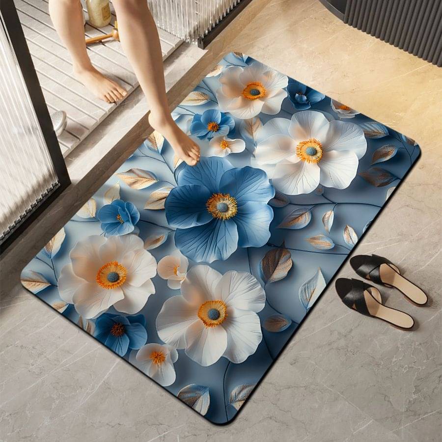 mahek accessories Set of 1 Anti-skid Rubber Door Mat ( 40 X 60 cm ) Assorted mahek accessories Set of 1 Anti-skid Rubber Door Mat ( 40 X 60 cm ) Assorted
