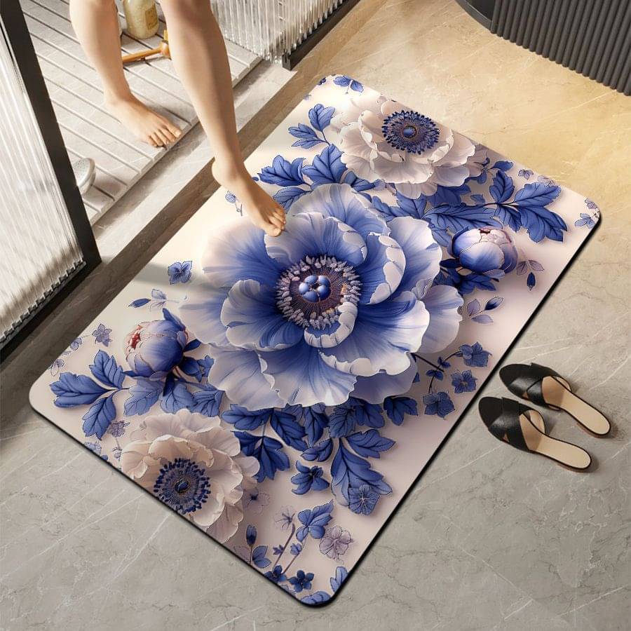     			mahek accessories Set of 1 Anti-skid Rubber Door Mat ( 40 X 60 cm ) Assorted