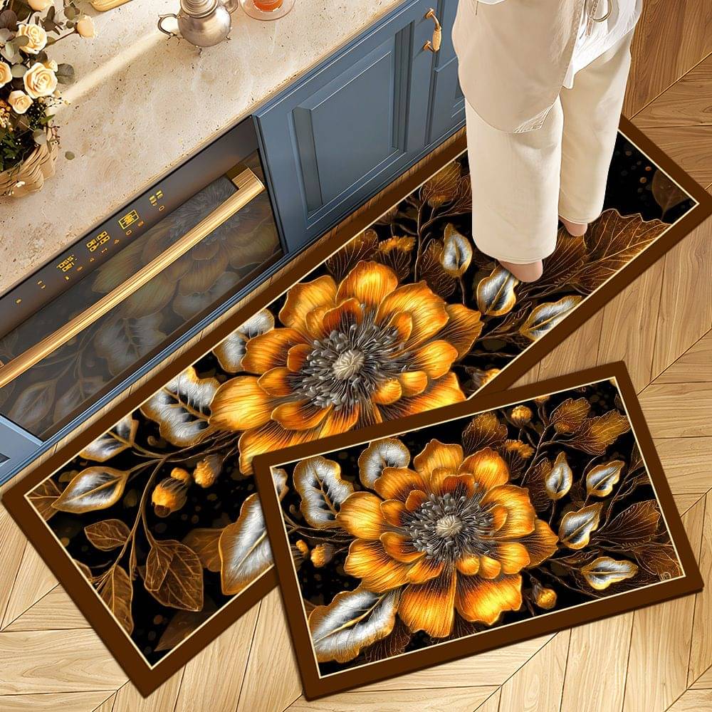     			mahek accessories Set of 2 Anti-skid Rubber Door Mat ( 40 X 60 cm ) Assorted