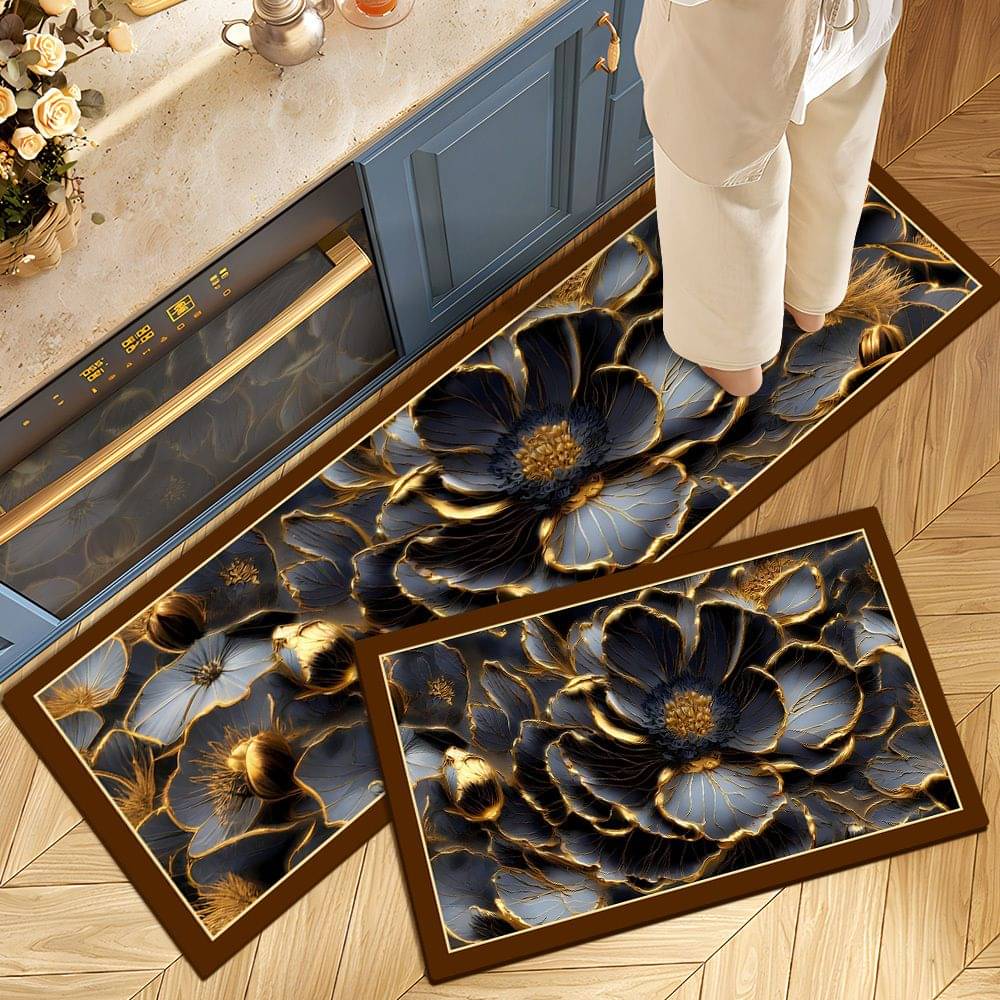 mahek accessories Set of 2 Anti-skid Rubber Door Mat ( 40 X 60 cm ) Assorted mahek accessories Set of 2 Anti-skid Rubber Door Mat ( 40 X 60 cm ) Assorted