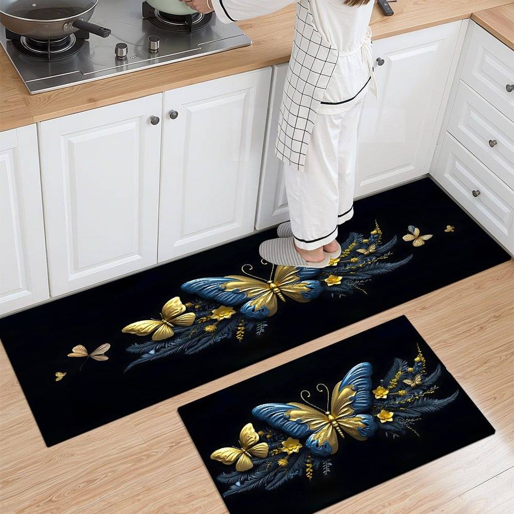mahek accessories Set of 2 Anti-skid Rubber Door Mat ( 40 X 60 cm ) Assorted mahek accessories Set of 2 Anti-skid Rubber Door Mat ( 40 X 60 cm ) Assorted