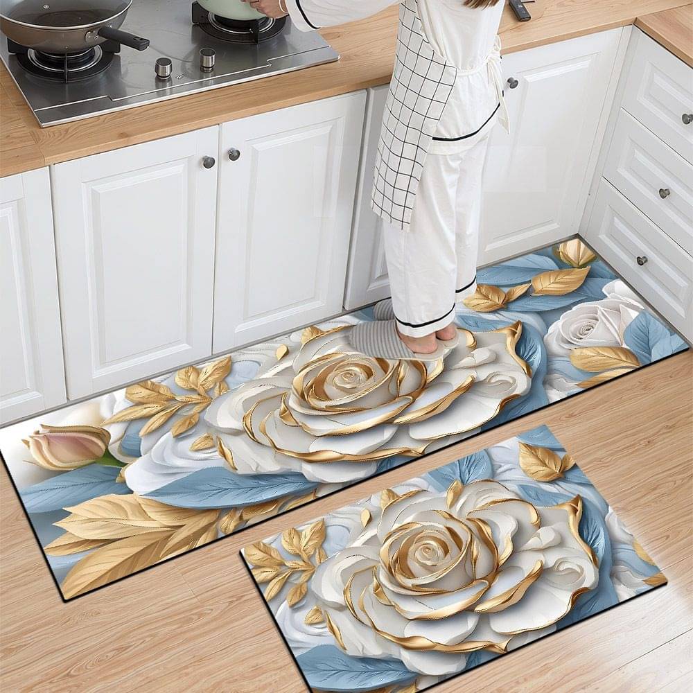 mahek accessories Set of 2 Anti-skid Rubber Door Mat ( 40 X 60 cm ) Assorted mahek accessories Set of 2 Anti-skid Rubber Door Mat ( 40 X 60 cm ) Assorted