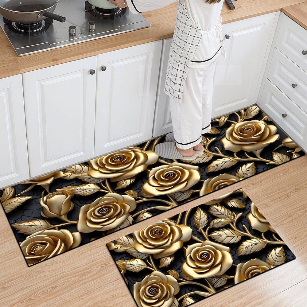 mahek accessories Set of 2 Anti-skid Rubber Door Mat ( 40 X 60 cm ) Assorted mahek accessories Set of 2 Anti-skid Rubber Door Mat ( 40 X 60 cm ) Assorted