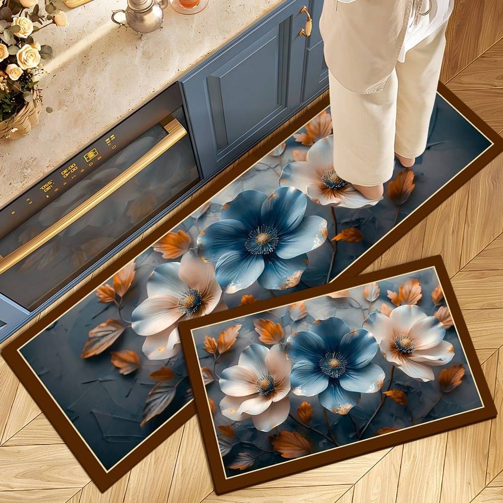 mahek accessories Set of 2 Anti-skid Rubber Door Mat ( 40 X 60 cm ) Assorted mahek accessories Set of 2 Anti-skid Rubber Door Mat ( 40 X 60 cm ) Assorted
