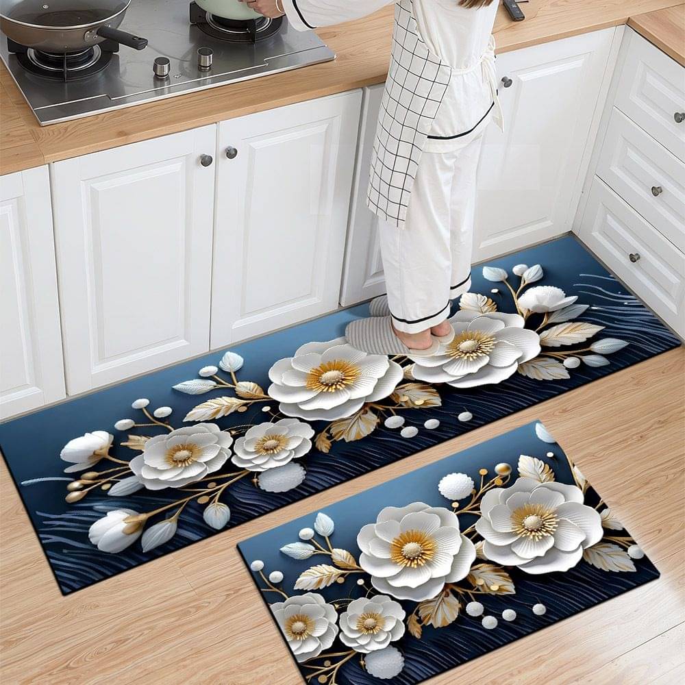 mahek accessories Set of 2 Anti-skid Rubber Door Mat ( 40 X 60 cm ) Assorted mahek accessories Set of 2 Anti-skid Rubber Door Mat ( 40 X 60 cm ) Assorted
