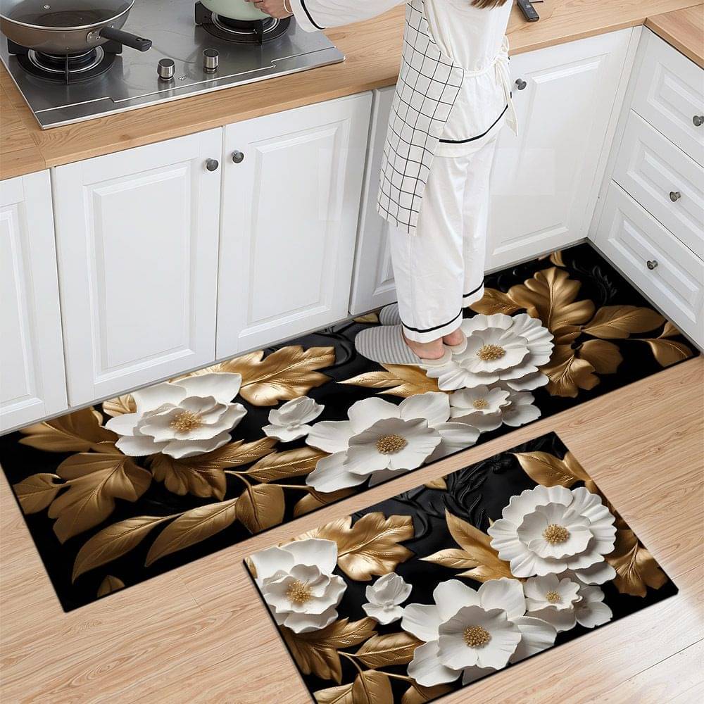     			mahek accessories Set of 2 Anti-skid Rubber Door Mat ( 40 X 60 cm ) Assorted