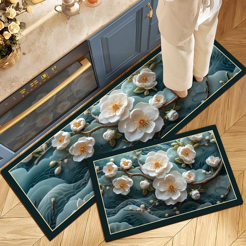 mahek accessories Set of 2 Anti-skid Rubber Door Mat ( 40 X 60 cm ) Assorted mahek accessories Set of 2 Anti-skid Rubber Door Mat ( 40 X 60 cm ) Assorted