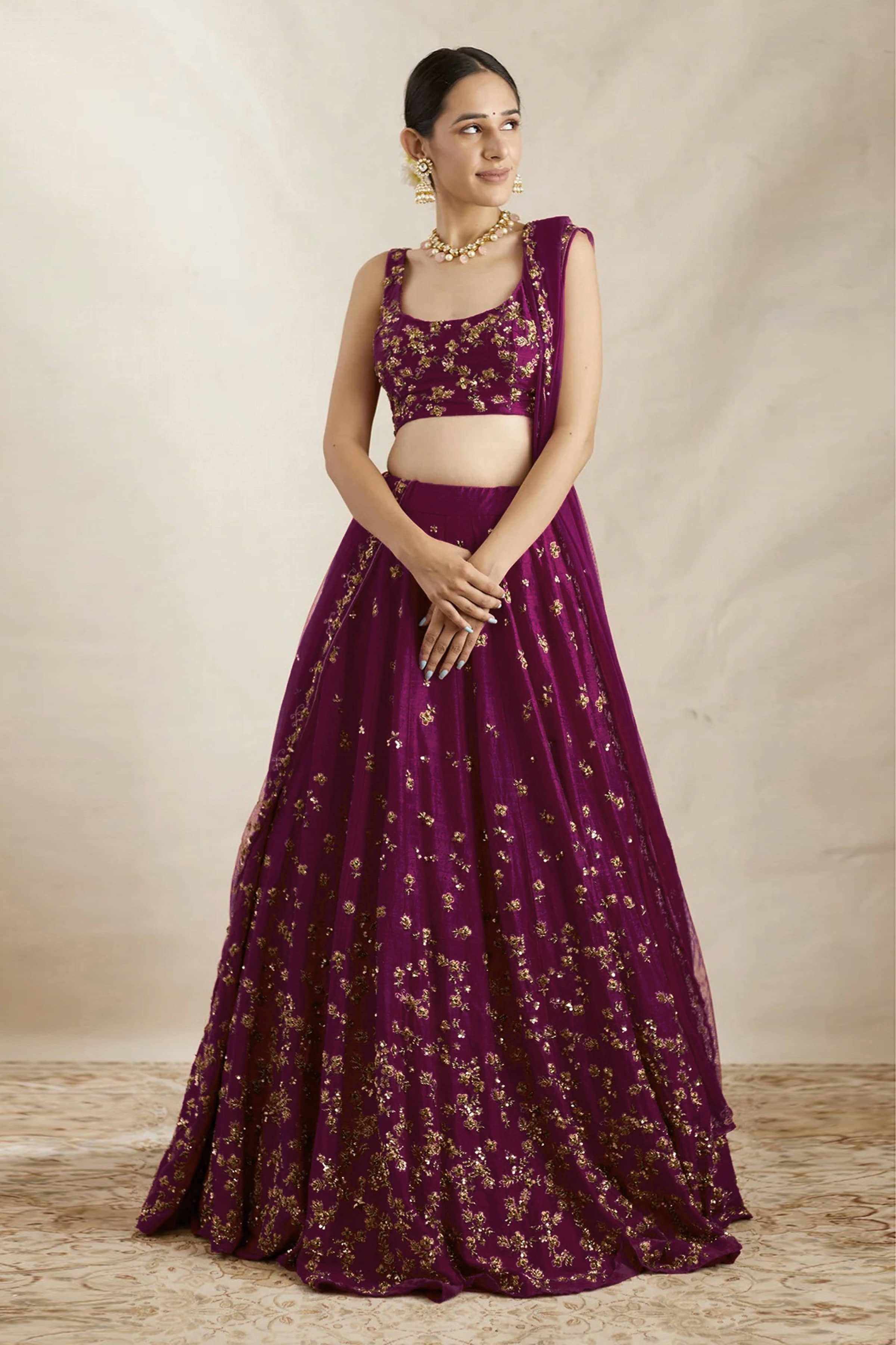 A TO Z CART Women Silk Flared Semi Stitched Lehenga Choli ( Blue )