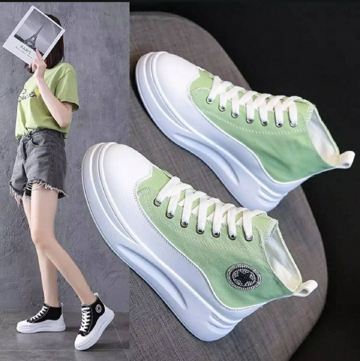 ABHIDHA Mint Green Women's Boat Shoes     			ABHIDHA Mint Green Women's Boat Shoes