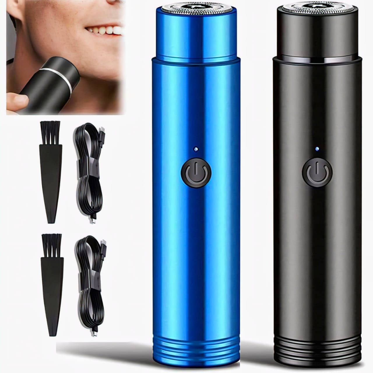     			ATALOG MINI TRIMMER SHAVER Blue Corded Bikini Area With 50 minutes Runtime