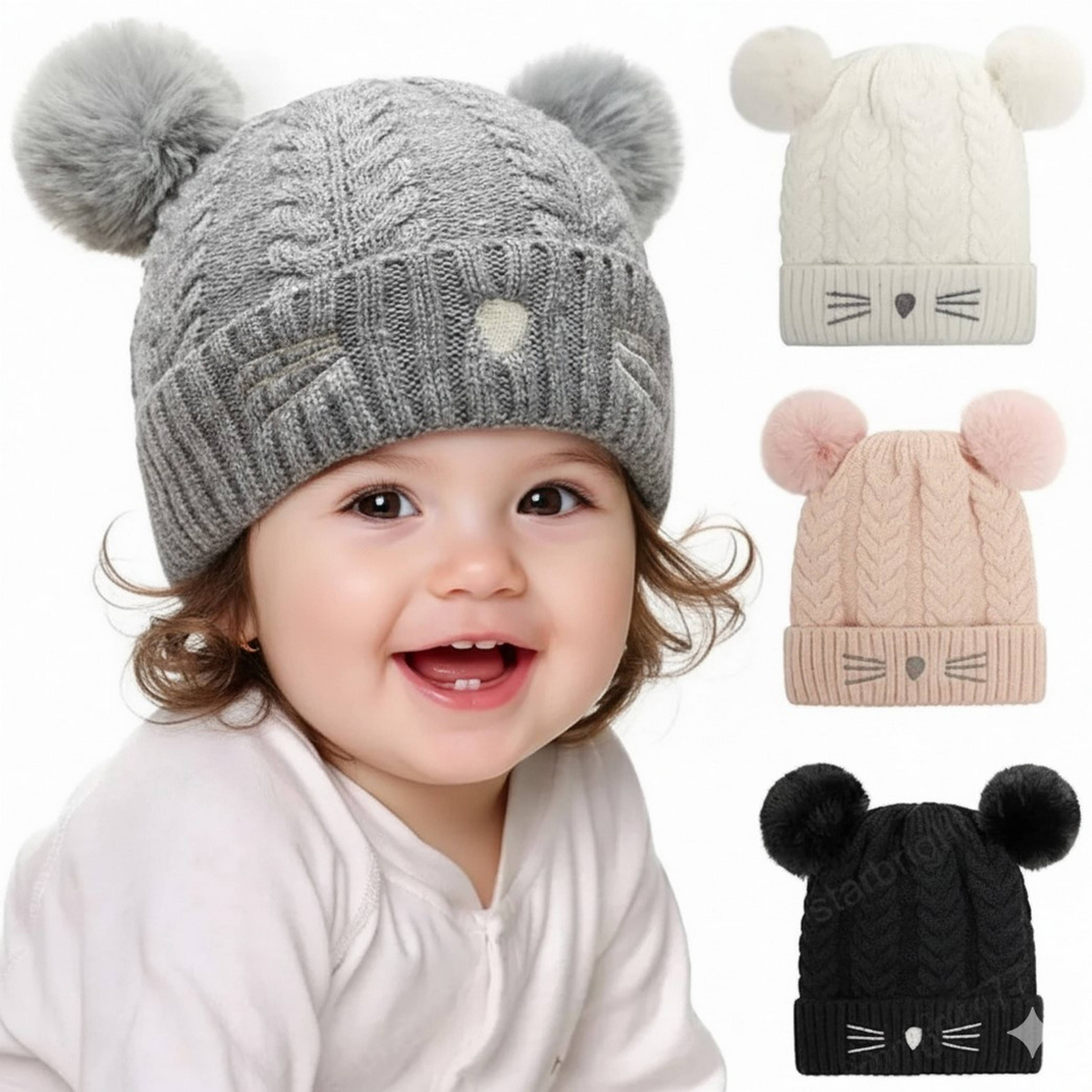     			Adorazone Pack of 1 Unisex for Baby Caps ( Multi )