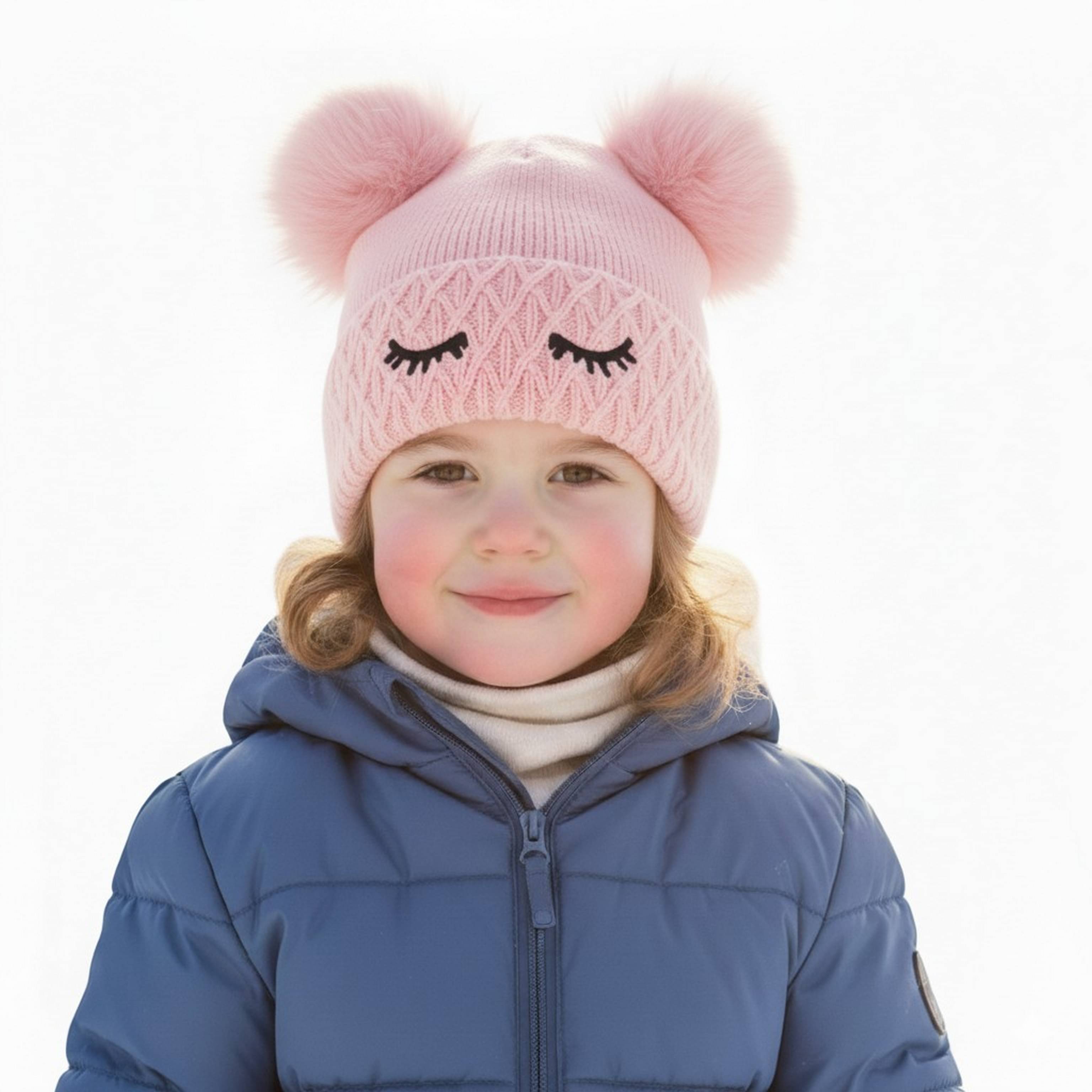     			Adorazone Pack of 1 Unisex for Baby Caps ( Pink )